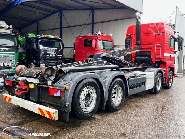 Sistema de brazo de gancho MAN TGS 35.500 8x2, Euro 6, Nieuwe motor bij 620000...