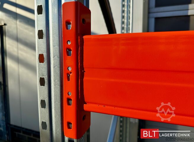 Rak tugas berat ca. 8,4 lfm. Palettenregal H: 500 cm Fachlast : 4500 kg , Schwerlastregal