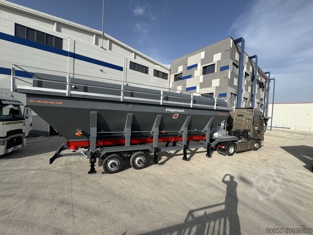 Beton fabrika Polygonmach PAC 45m3/hour mobile concrete plant