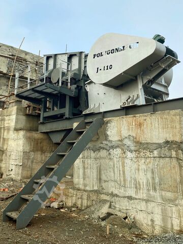 Razbijač krhotina Polygonmach jaw crusher 1100*850mm