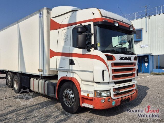 Refrigerator body van Scania R 420 LB6x2MNB Fleisch Koffer Agg. 2018