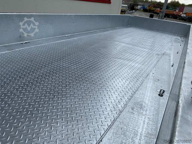 Low loader trailer Möslein TT 11-E6x2 hydr. Rampen Tieflader für Fräsen breiten hydraulischen Rampen, Neu