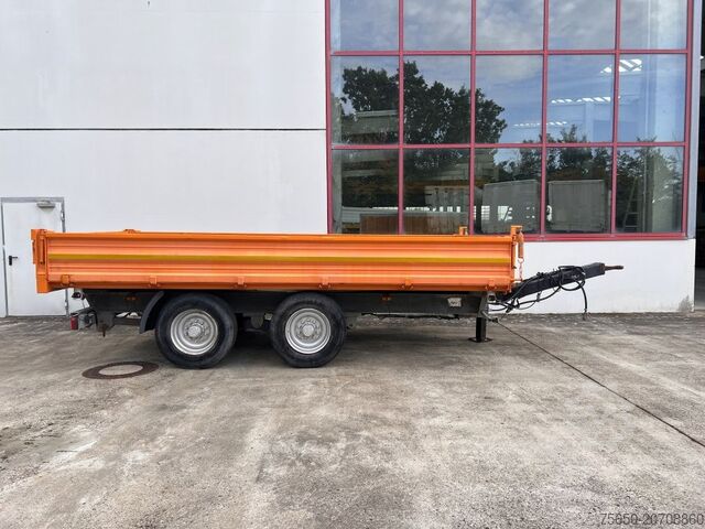 Tipper trailer Obermaier 14 14,2 t Tandemkipper- Tieflader
