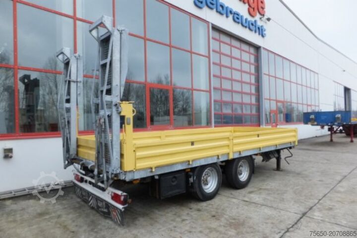 Low loader trailer Obermaier OS2-TUE135S 13,5 t Tandemtieflader