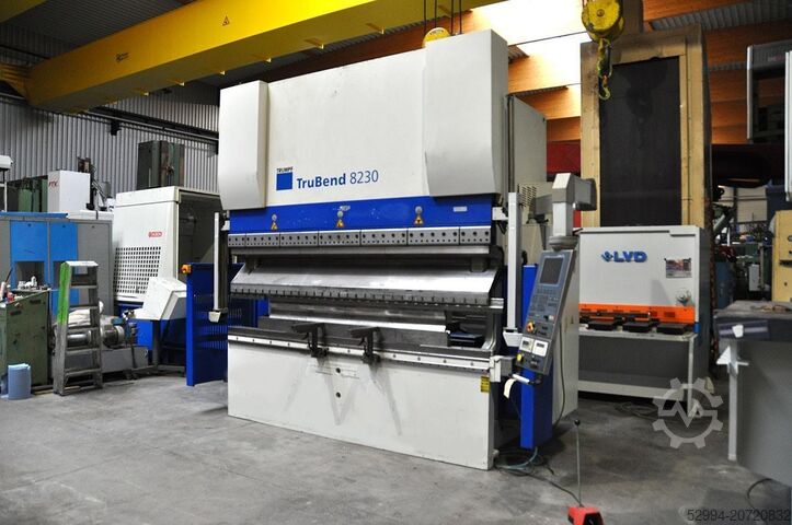 Trumpf trumabend 230 ton x 3050 mm CNC