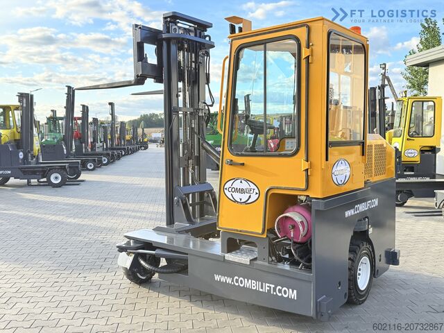 四方向フォークリフト Combilift C3000 GAS DUPLEX 4500 FREE LIFT CABIN