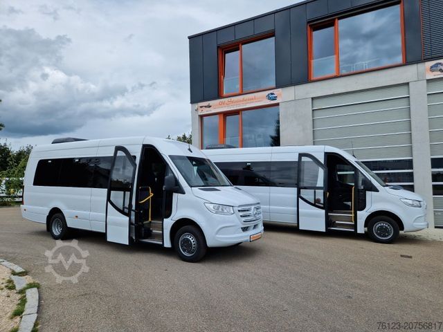 Minibus MERCEDES-BENZ 515 Sprinter 22 Schlafsessel Vorlauffahrzeug 2x