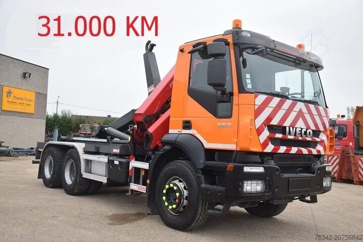 Kampókaros rendszer Iveco Trakker 260T36 31.000 km !