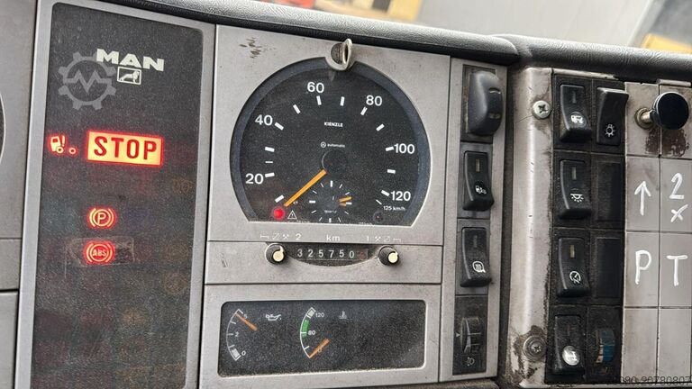 Hulladékgyűjtő jármű MAN 18.285 (GARBAGE TRUCK / TOP CONDITION / 6 CYLIN...