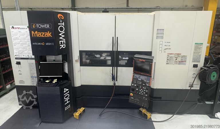 Centro de torneado y fresado CNC Mazak Integrex e-410h ii
