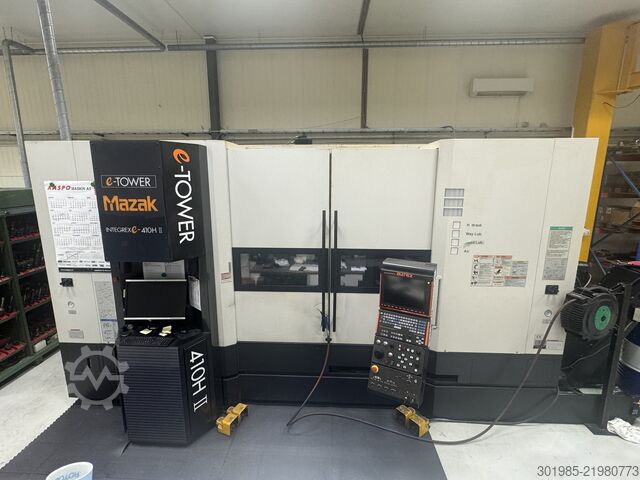 Centro de torneado y fresado CNC Mazak Integrex e-410h ii