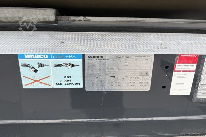 Kiper poluprikolica Schwarzmüller SPA 3/E Kipper / Swiss-Vehicle