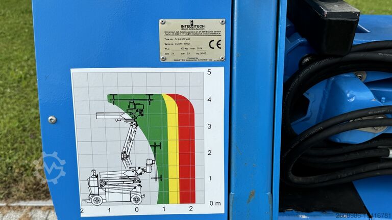 Kranas Minikran, Glaslift 400 smartlift Glaslift 400