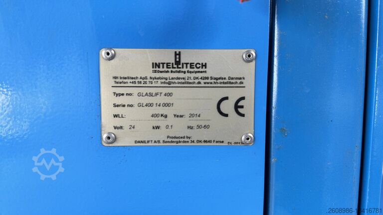 Kranas Minikran, Glaslift 400 smartlift Glaslift 400
