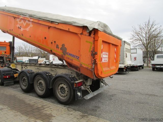 Sklápací náves SCHMITZ CARGOBULL 3-Achser Stahl Kippmulde*Liftachse*SKI 24 SL 7.2