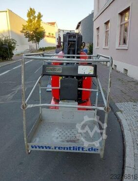 Plataforma elevadora autocontrolada Manitou 100 VJR Teleskopmastbühne Elektro 9,85 m