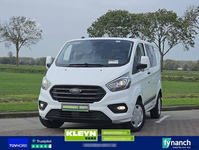  FORD TRANSIT CUSTOM 2.0 L1H1 Dubbele Cabine Automaat...