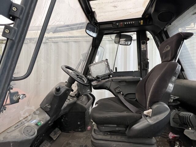 Voorlader vorkheftruck linde H80D-02 Diesel Bj. 2013