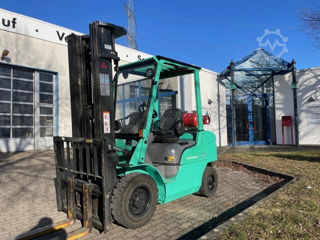 Montacargas de GLP Mitsubishi FG25N - Original 830 Betriebsstunden