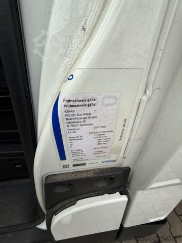 Kühltransporter IVECO Daily 70C18 Kühlkoffer Ladebordwand