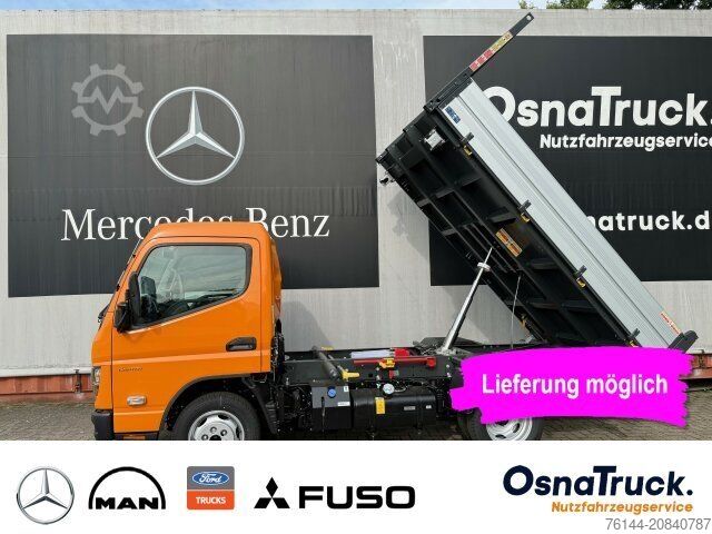 טנדר מטען עם מנגנון הטעיה MITSUBISHI 3S15 3-Seitenkipper Klima,Diff.-Sperre, AHK 3,5t