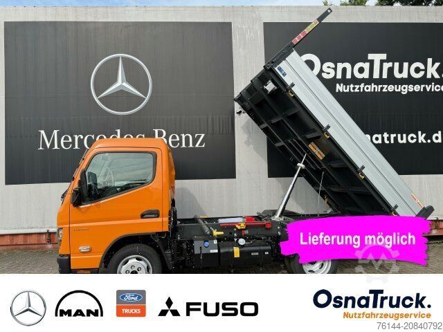 טנדר מטען עם מנגנון הטעיה MITSUBISHI 3S15 3-Seitenkipper Klima,Diff.-Sperre, AHK 3,5t