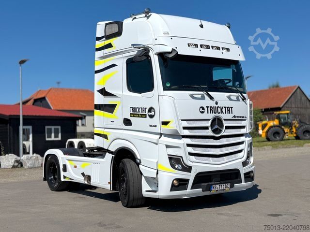 หัวลากมาตรฐาน MERCEDES-BENZ ACTROS 5 1848 GigaSpace SoloStar, Kipphydraulik