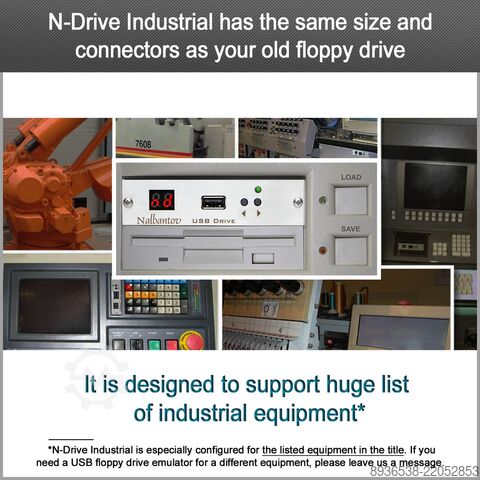 Emulador de disquetera USB NALBANTOV NALBANTOV N-DRIVE INDUSTRIAL EMULATOR