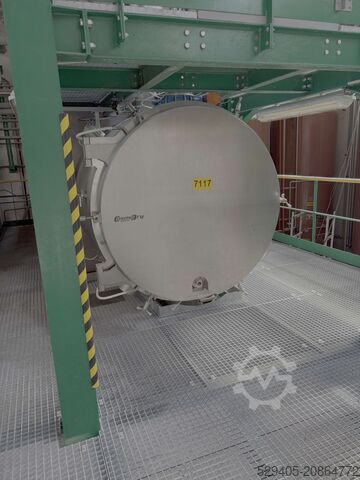 Vacuum paddle dryer Italvacuum Cosmodry System IHD 3200