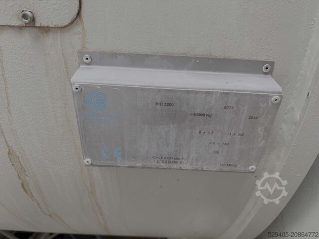 Vacuum paddle dryer Italvacuum Cosmodry System IHD 3200