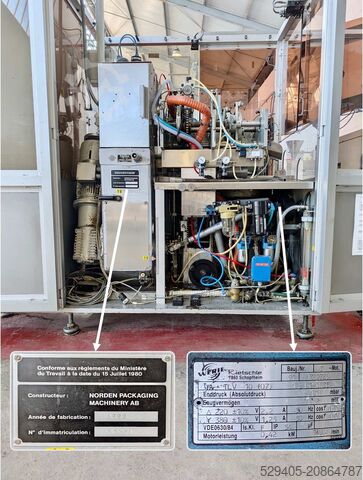 Automatische Tubenfüllmaschine Norden Nordenmatic 700