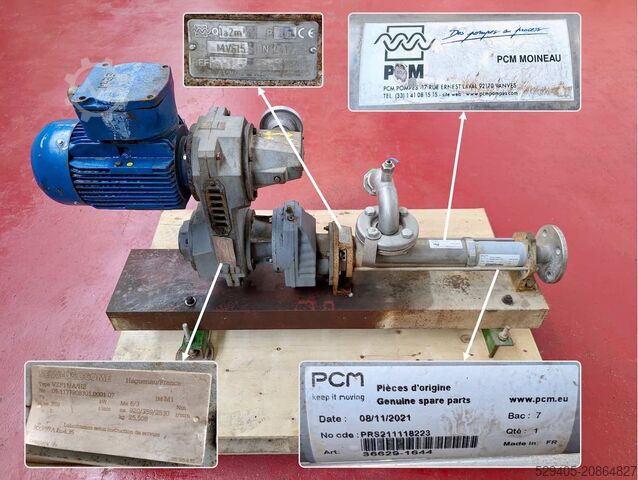 Exzenterschneckenpumpe PCM Pompes MV6l5