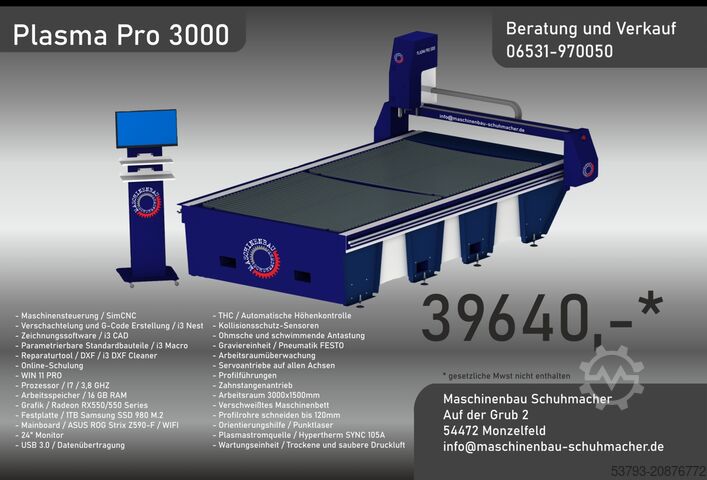 Kastenwagen Plasma Pro 3000 / Wassertisch