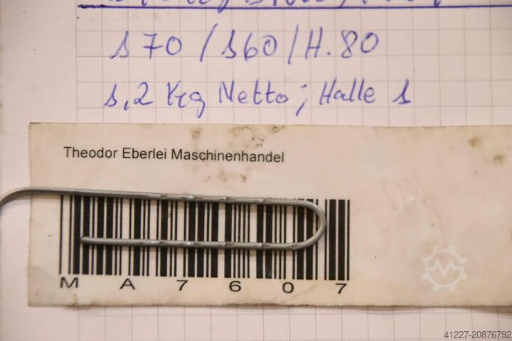 Heating tape, heating sleeve Erge Ø100 x 80 mm  1040 W