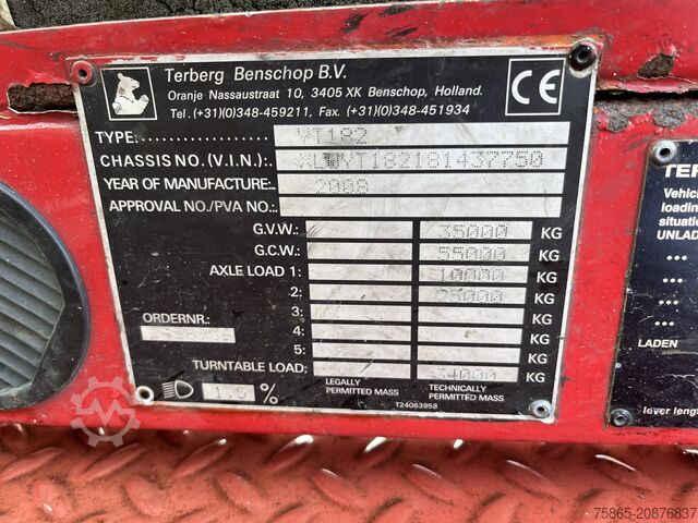 Estándar-SZM Terberg YT 182 / Terminal Tractor / Airco / Cummins