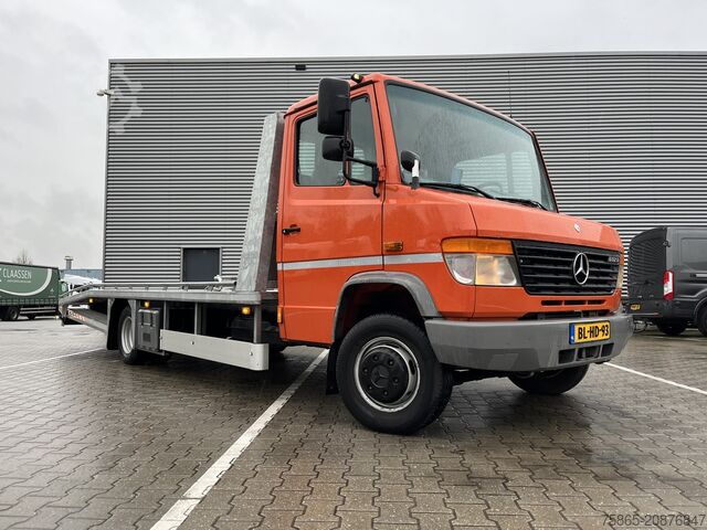 Furgon samochodowy do przewozu aut Mercedes-Benz Vario 612 D / Car - Machine Transporter 570 cm ...