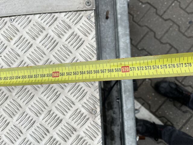 Furgon samochodowy do przewozu aut Mercedes-Benz Vario 612 D / Car - Machine Transporter 570 cm ...