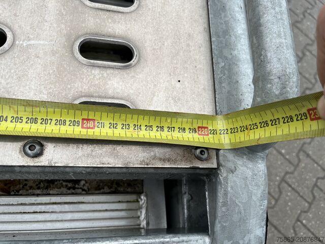 Furgon samochodowy do przewozu aut Mercedes-Benz Vario 612 D / Car - Machine Transporter 570 cm ...