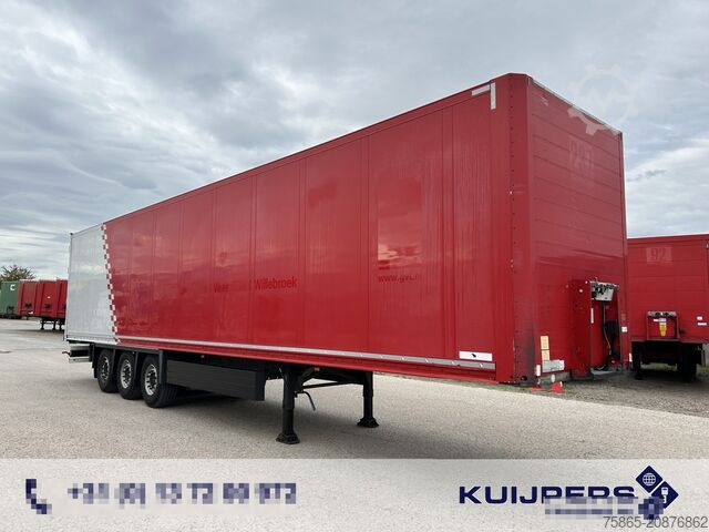 حقيبة سفر Schmitz Cargobull SCB S3B / Box Trailer / 2x Liftas / APK TUV 10-26