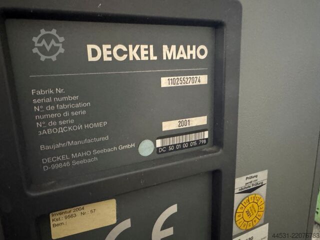 Univerzalni obradni centar Deckel Maho DMU 50 M