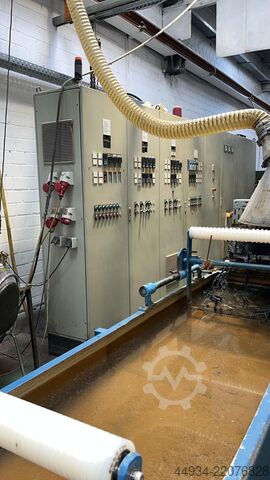 Linea di granulazione ES 120 con filtro laser FBM, Kitech ES 120