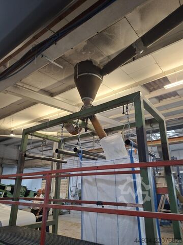 Linea di granulazione ES 120 con filtro laser FBM, Kitech ES 120