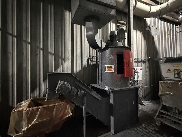 Automatic robotic shot blasting machine Rösler Doppel-Strahlanlage