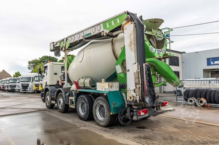 Mixer SCANIA P400 +STETTER 7m3+TAPIS THEAM TS 13