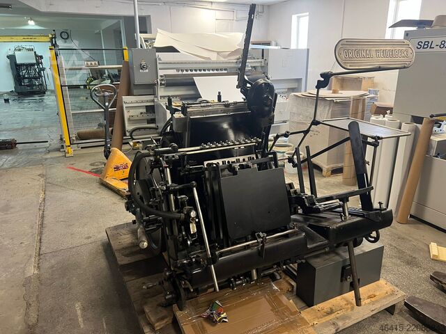 Mašina za visoki tisak Heidelberg Tiegel GTS Hot foil