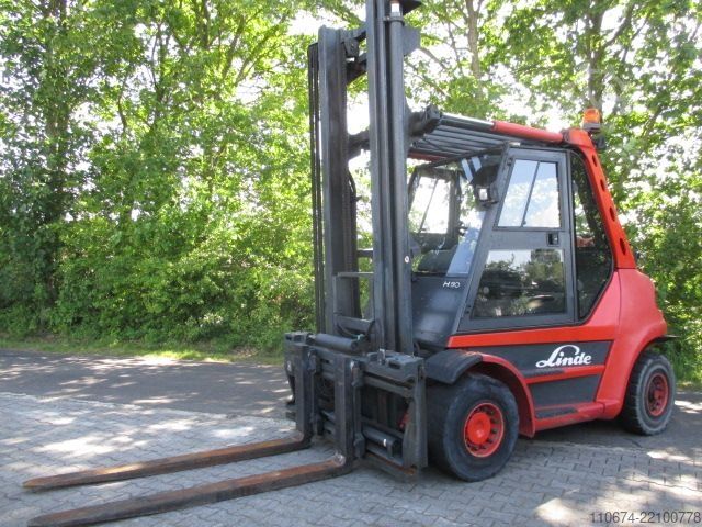 Nestekaasun trukit Linde H80T-03