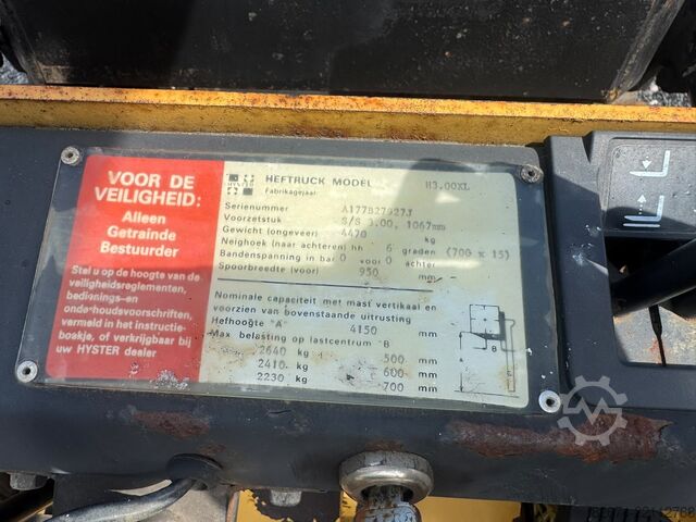 Carretilla elevadora Hyster H3.00XL