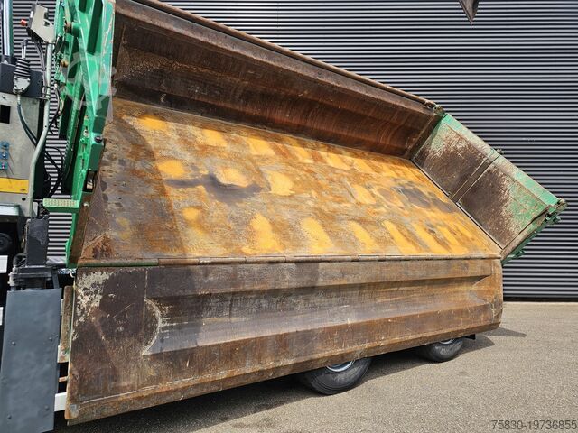 Kiper sa dizalicom Tatra 6X6 / T158/II  / 2 SIDE TIPPER - HMF Z CRANE