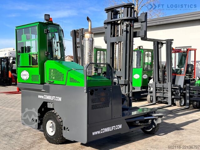 4-way forklift truck Combilift C4000 / LPG / DUPLEX / 4500MM /FREE LIFT