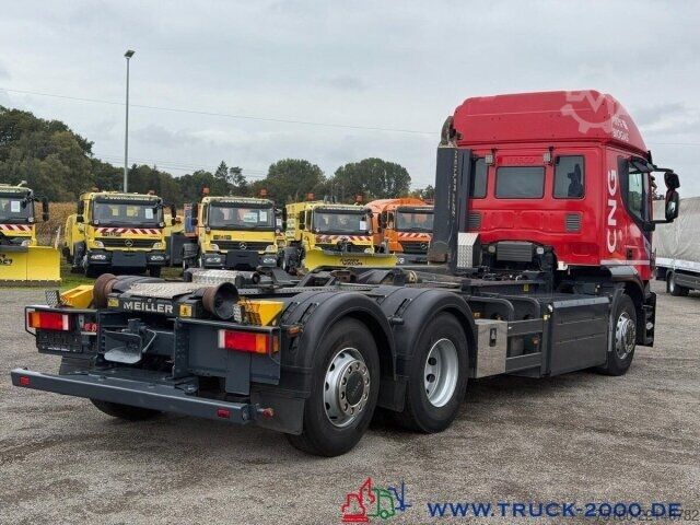 Xe tải ben móc container (roll-off) Iveco Stralis AT260 CNG Erdgas 6x2 Meiller RS2165 FB